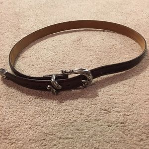 Brighton brown leather XL belt